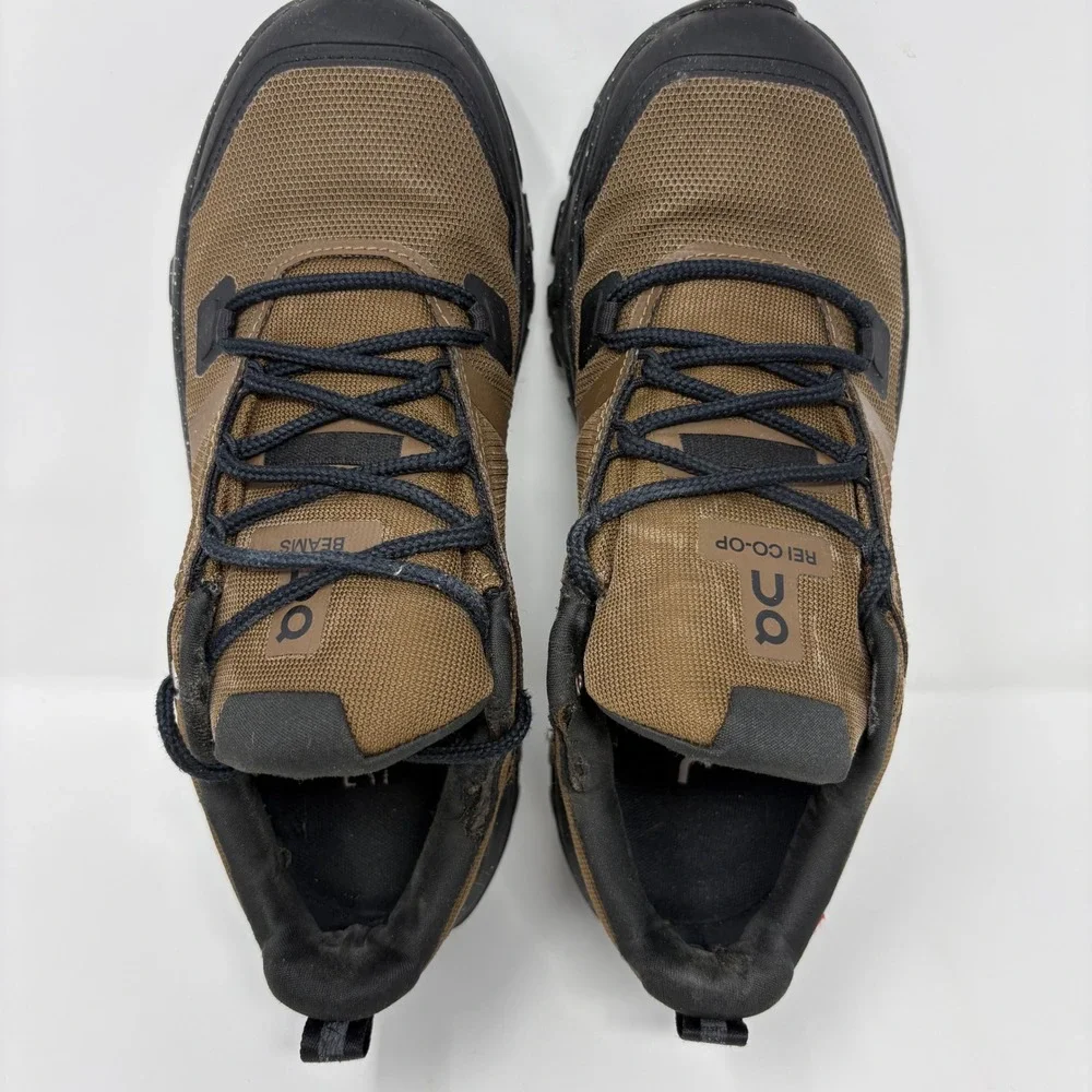 On Cloudrock Low Waterproof Women's Size 7 Brown Trail Running Shoes 3WF30454228 - Picture 5 of 11